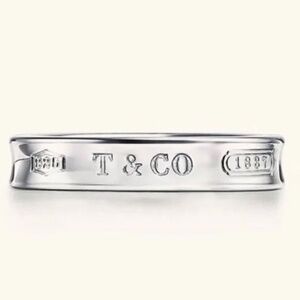Tiffany & Co. 1837 Concave Narrow Ring